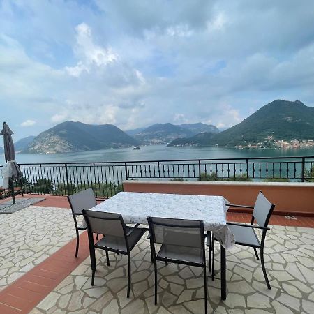 Appartamento Vista Lago D'Iseo Sulzano Dış mekan fotoğraf