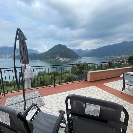 Appartamento Vista Lago D'Iseo Sulzano Dış mekan fotoğraf